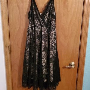 Torrid black lace dress